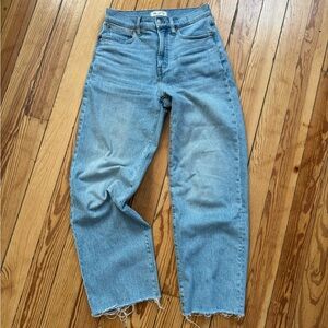 Madewell The Perfect Vintage Wide-Leg Cropped Jean